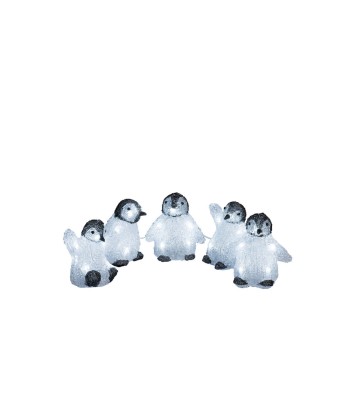 Acrylic Penguin 5 Piece Set...