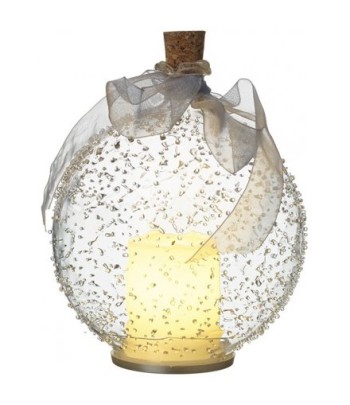 Lightup Glass Bauble With...