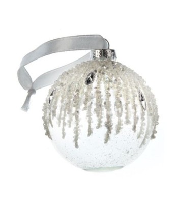 Pearl & Gem Glass Bauble