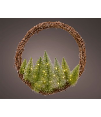 Micro LED Willow Wreath 50cm