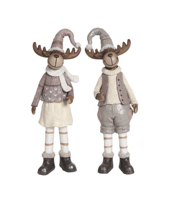 Dressed Reindeer Figurines...