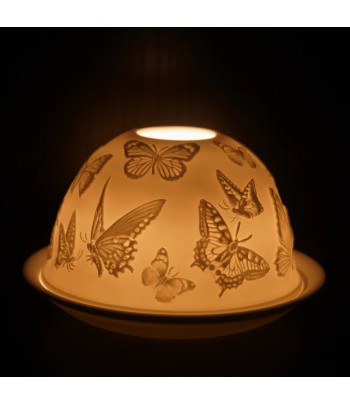 "Butterflies" Tealight Dome