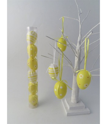 Set Of 6 Egg Decorations In...