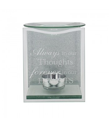 "In Our Thoughts" Glass...