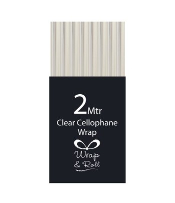 2 Meter Clear Cellophane Wrap