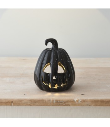 Carved Pumpkin Lantern 13cm