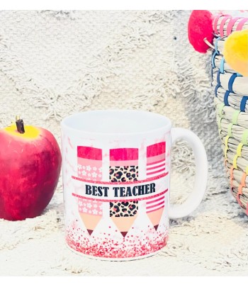 Best Teacher Mug - Pencil...