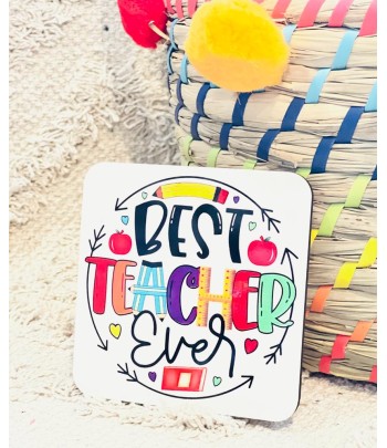 Best Teacher Coaster - Best...