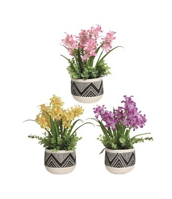 Hyacinth Floral Pot 3...