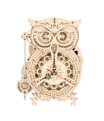 Owl Clock Mechanical Gears...