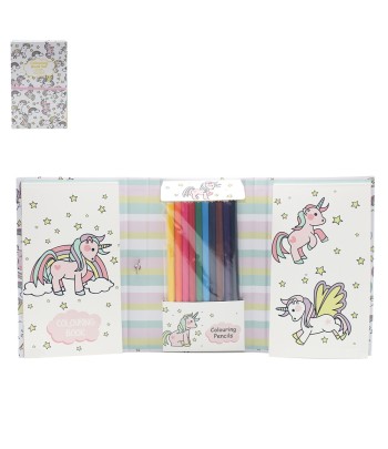 Unicorn Colouring Book Set