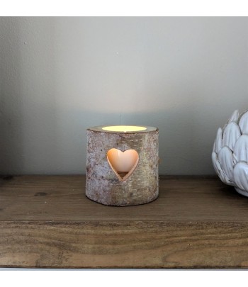 Silver Birch Wooden Candle...