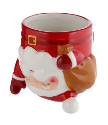 Santa Upside Down Mug 14.5cm