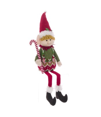 Long Leg Mr Elf Red 68cm