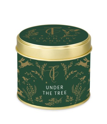 Under The Tree Tin Candle