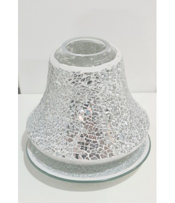 Silver Lustre Mosaic Candle...