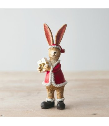 Standing Santa Rabbit With...