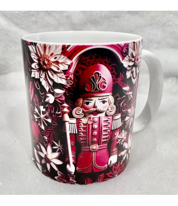 Pink Nutcracker Ceramic Mug