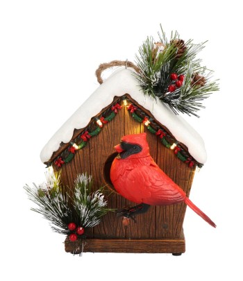 Animated Red Bird House