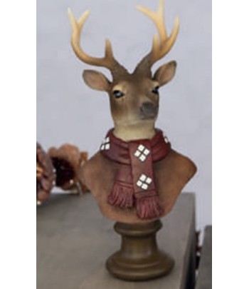 Deer Head Figurine 23cm