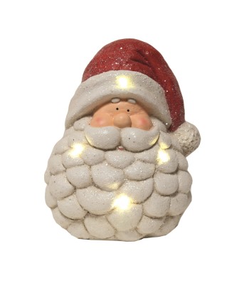 LED Light Up Face Santa...