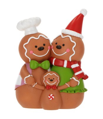 Family Gingerbread Poly 21.5cm