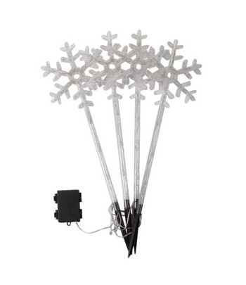 Snow Decor Stakes Set Of 4...