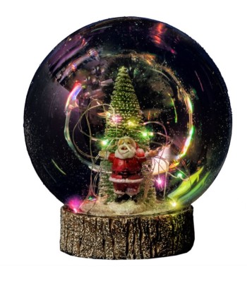 Santa Snowglobe Light Up...