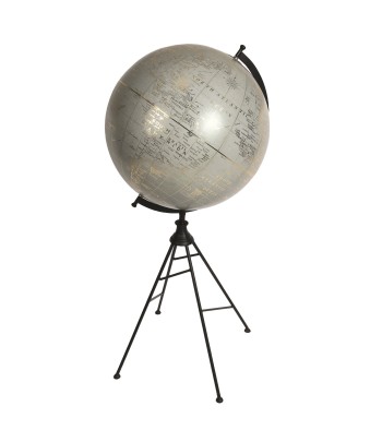 Grey Globe with Black Stand...