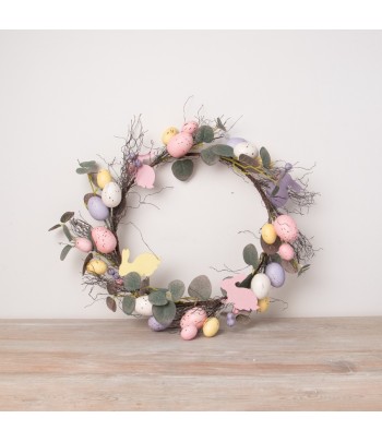 Artificial Easter Wreath, 35cm