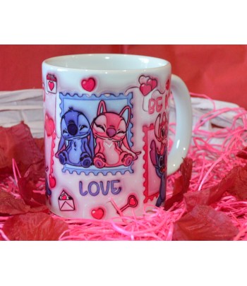 Valentines Mug - Stitch Kisses
