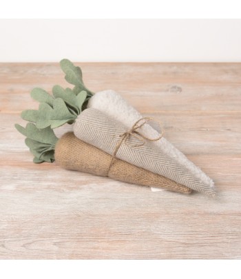 Fabric Carrot Bundle, 33cm