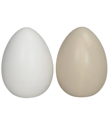 Neutral Ceramic Eggs, 10cm...