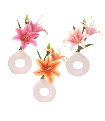 Lily Vase 30cm 3 Assorted...