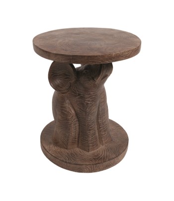 Wooden Elephant Table 48cm