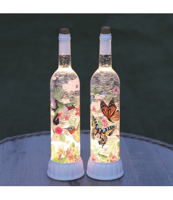 LED Butterfly Bottle 36cm 2...