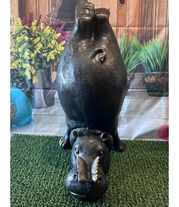 Yoga Handstand Hippo with...