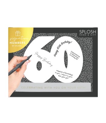 Splosh - 60 Signature Number