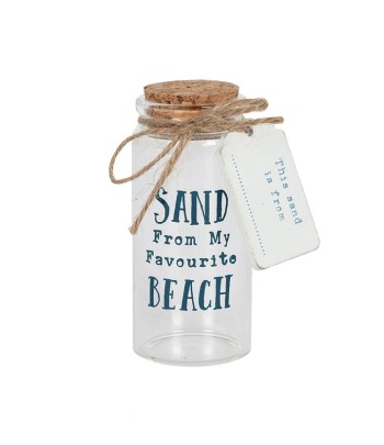 Beach Sand Glass Bottle...
