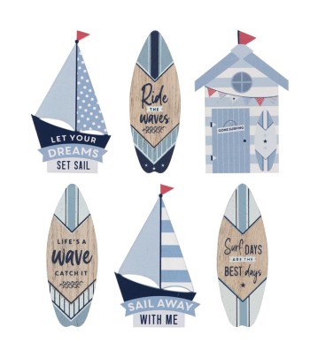 Surf's Up Nautical Magnets