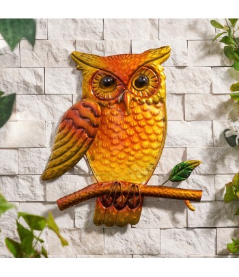 Owl Glass Wall Art