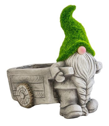 Gnome With Barrow Planter...