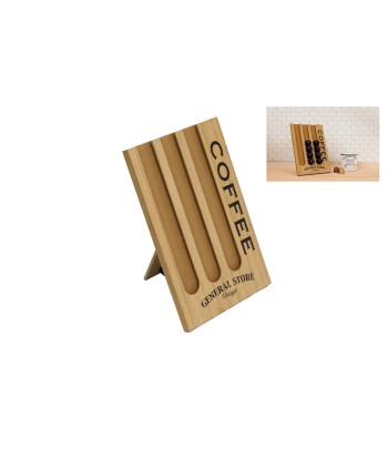 Wooden Coffee Pod Holder 26cm