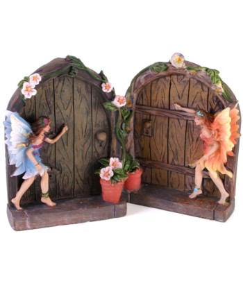 Set of 2 Resin Fairy doors