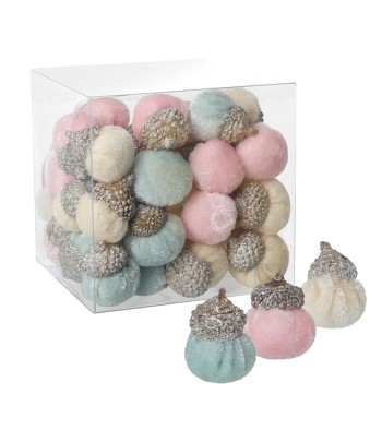 Soft Pastel Coloured Acorns...