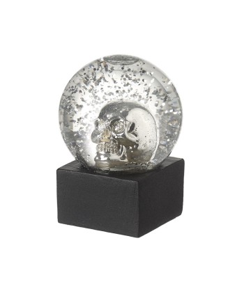 Silver Skull Glitter Ball