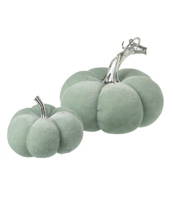 Soft Velvet Aqua Pumpkin...