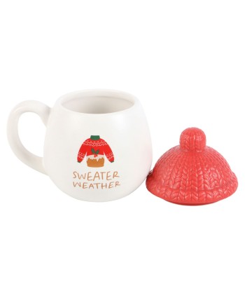 Sweater Weather Lidded Mug