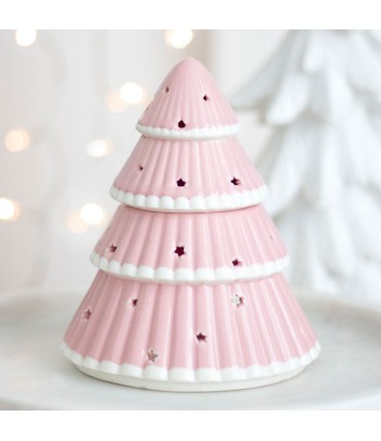 Pink Christmas Tree Oil Burner