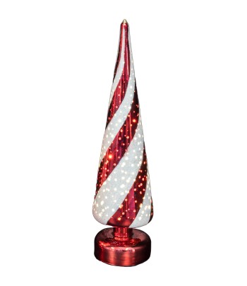 Candy Cane Cone Tree - Medium